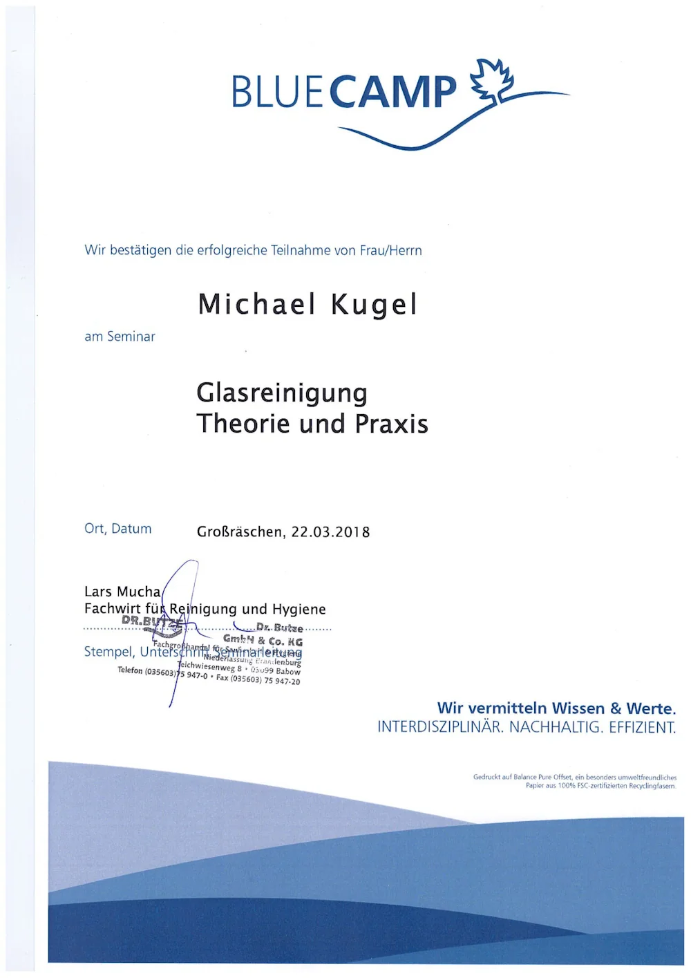 Glasreinigung Berlin