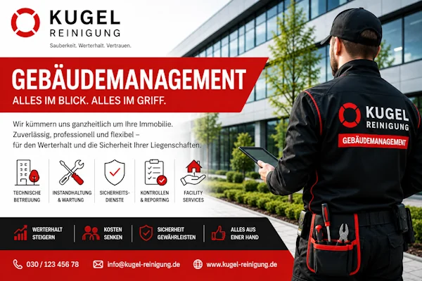 Gebäudemanagement Kugel Unterhaltsreinigung